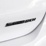Logo BMW SDrive 20i negro para maletero o laterales
