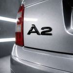 Logotipo Audi A2 negro para maletero de Audi A2 8Z