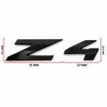 Emblema Z4 negro para maletero de BMW Z4 G29