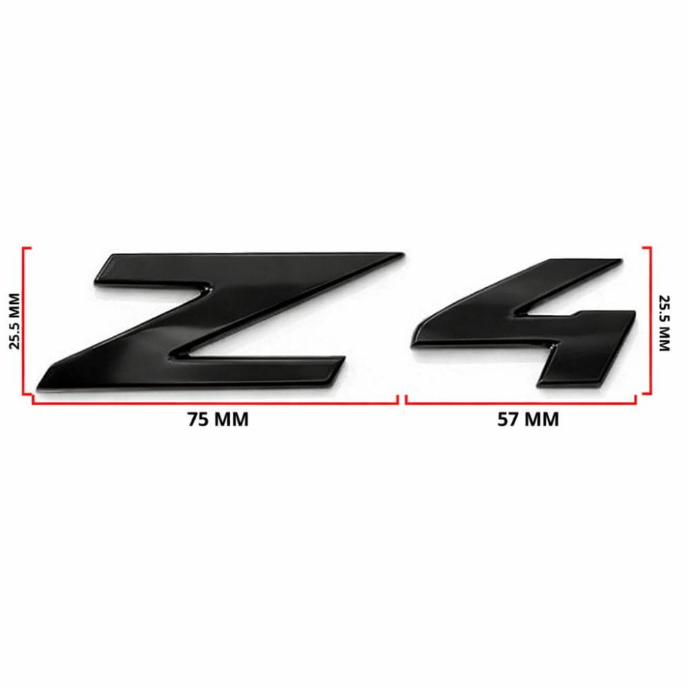 Emblema Z4 negro para maletero de BMW Z4 G29