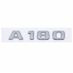 Insignia A180 cromada para portón trasero de Mercedes