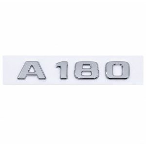 Insignia A180 cromada para portón trasero de Mercedes