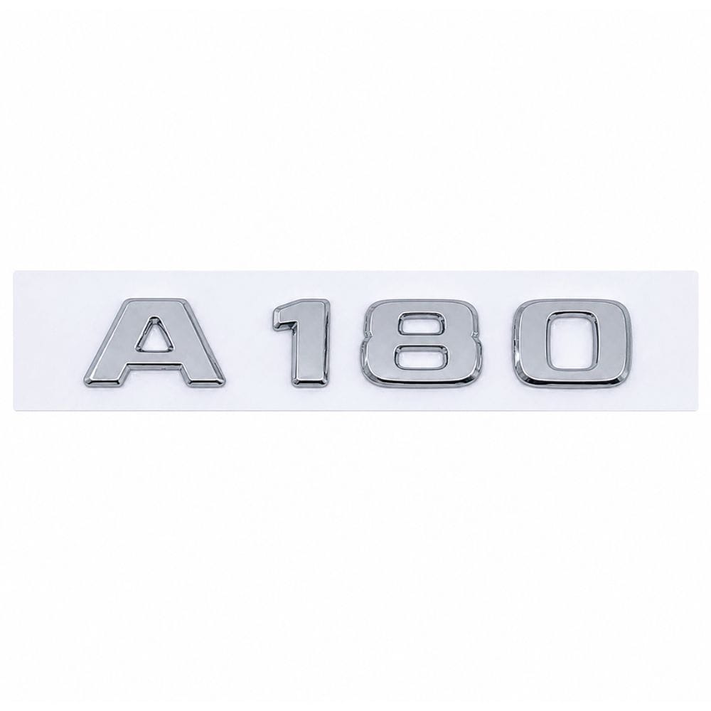 Insignia A180 cromada para portón trasero de Mercedes
