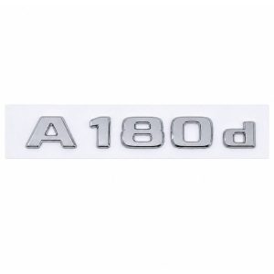 Insignia A180d cromada para portón trasero de Mercedes