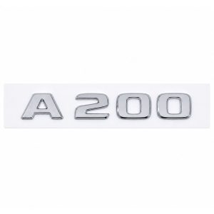 Insignia A200 cromada para portón trasero de Mercedes