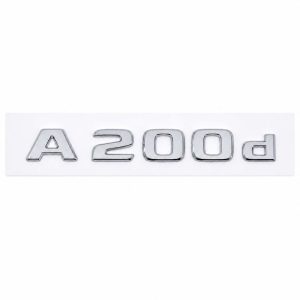 Insignia A200d cromada para portón trasero de Mercedes