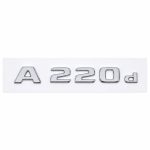 Insignia A220d cromada para portón trasero de Mercedes