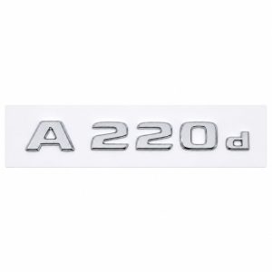 Insignia A220d cromada para portón trasero de Mercedes