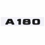 Insignia A180 negro brillo para portón trasero de Mercedes