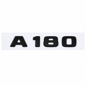 Insignia A180 negro brillo para portón trasero de Mercedes