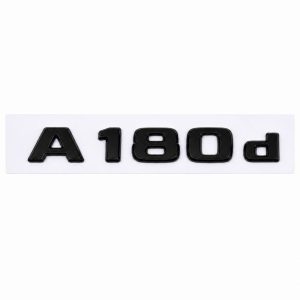 Insignia A180d negro brillo para portón trasero de Mercedes