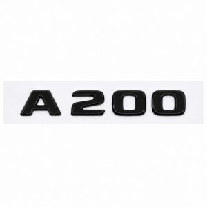 Insignia A200 negro para portón trasero de Mercedes