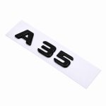 Insignia A35 negro para portón trasero de Mercedes