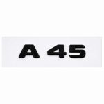 Insignia A45 negro para portón trasero de Mercedes