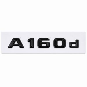 Logo A160d negro para maletero de Mercedes Benz W176