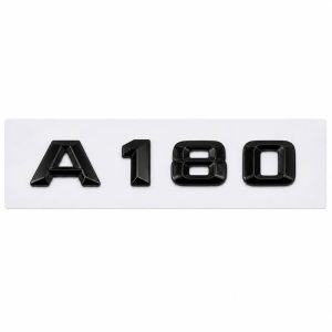 Logo A180 negro para maletero de Mercedes Benz W176