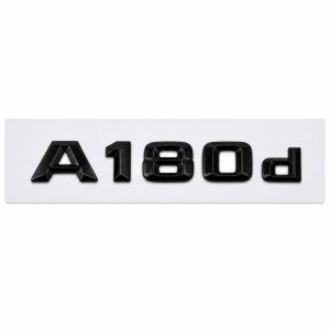 Logo A180d negro para maletero de Mercedes Benz W176