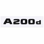 Logo A200d negro para maletero de Mercedes Benz W176