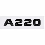 Logo A220 negro para maletero de Mercedes Benz W176