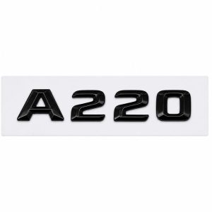 Logo A220 negro para maletero de Mercedes Benz W176