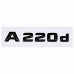 Logo A220d negro para maletero de Mercedes Benz W176