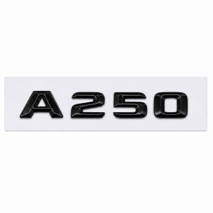 Logo A250 negro para maletero de Mercedes Benz W176