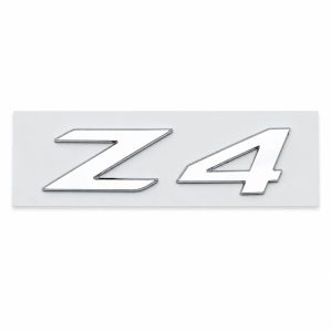 Emblema Z4 plateado para maletero de BMW Z4