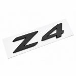 Emblema Z4 negro para maletero de BMW Z4