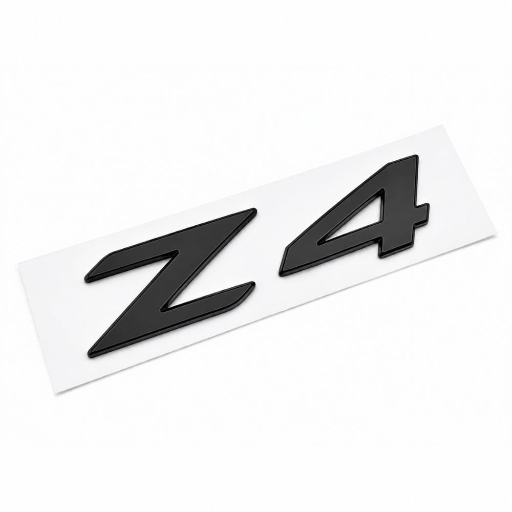 Emblema Z4 negro para maletero de BMW Z4