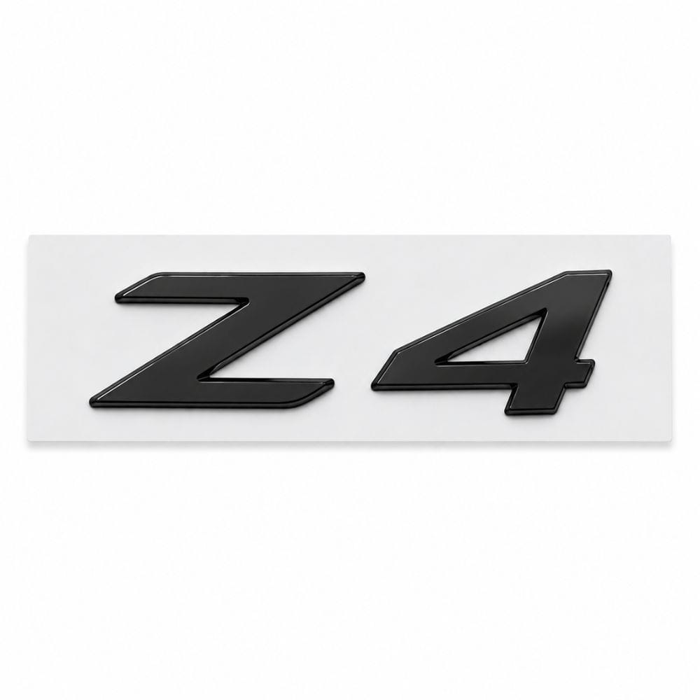 Emblema Z4 negro para maletero de BMW Z4