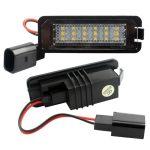 Luces LED para plafón de Matricula con iluminación blanca