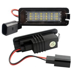 Luces LED para plafón de Matricula con iluminación blanca