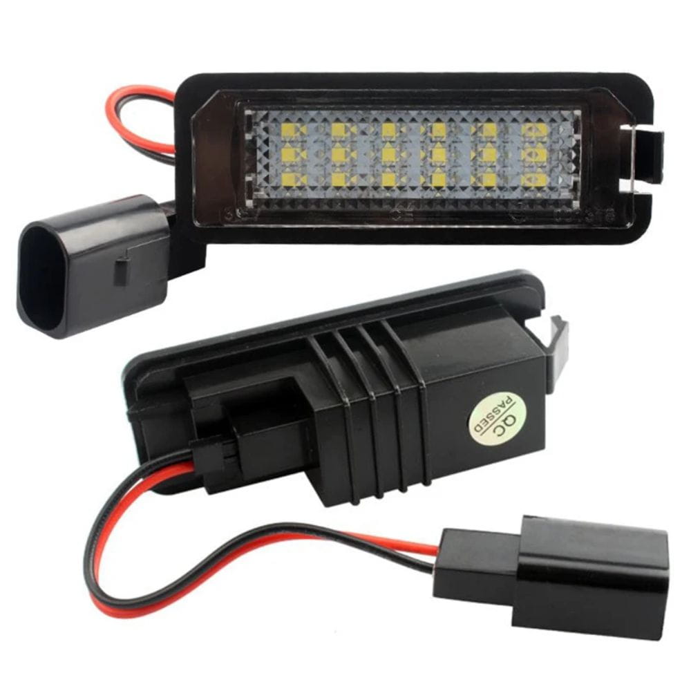 Luces LED para plafón de Matricula con iluminación blanca