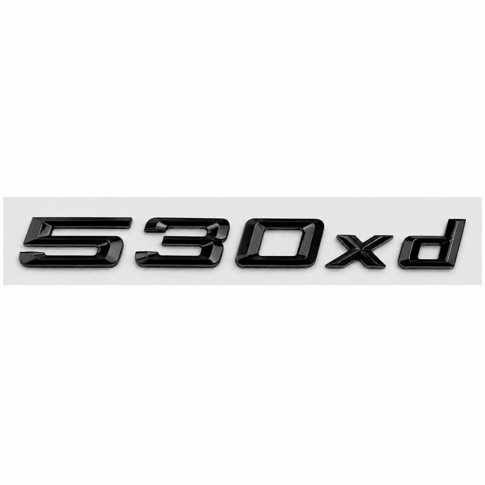 Insignia 530xd NEGRA para portón trasero de BMW E60 y E61