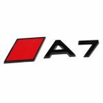 Logo A7 C7 C8 para portón trasero de Audi A7