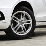 Emblema Audi 135 mm tipo estrella beige para llantas originales