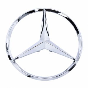 Emblema Mercedes Benz cromado de 90 mm para maletero de Mercedes GT 4 PUERTA COUPÉ X290 AMG