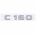 Emblema C160 color cromado para la parte trasera de Mercedes Benz Clase C C160