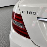 Emblema C160 color cromado para la parte trasera de Mercedes Benz Clase C C180