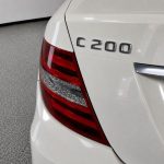 Emblema C200 color cromado para la parte trasera de Mercedes Benz Clase C C200