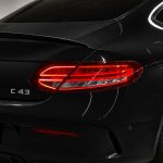 Emblema C43 color cromado para la parte trasera de Mercedes Benz Clase C C43 AMG