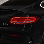 Emblema C63 color cromado para la parte trasera de Mercedes Benz Clase C C63 AMG