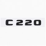 Emblema C220 color negro para la parte trasera de Mercedes Benz Clase C C220