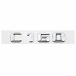 Emblema C160 color cromado para la parte trasera de Mercedes Benz Clase C C160