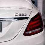 Emblema C220 color cromado para la parte trasera de Mercedes Benz Clase C C220