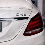 Emblema C43 color cromado para la parte trasera de Mercedes Benz Clase C C43 AMG
