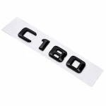 Emblema C180 color negro para la parte trasera de Mercedes Benz Clase C C180