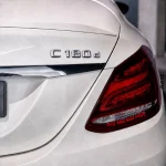 Emblema C180d color cromado para la parte trasera de Mercedes Benz Clase C C180d