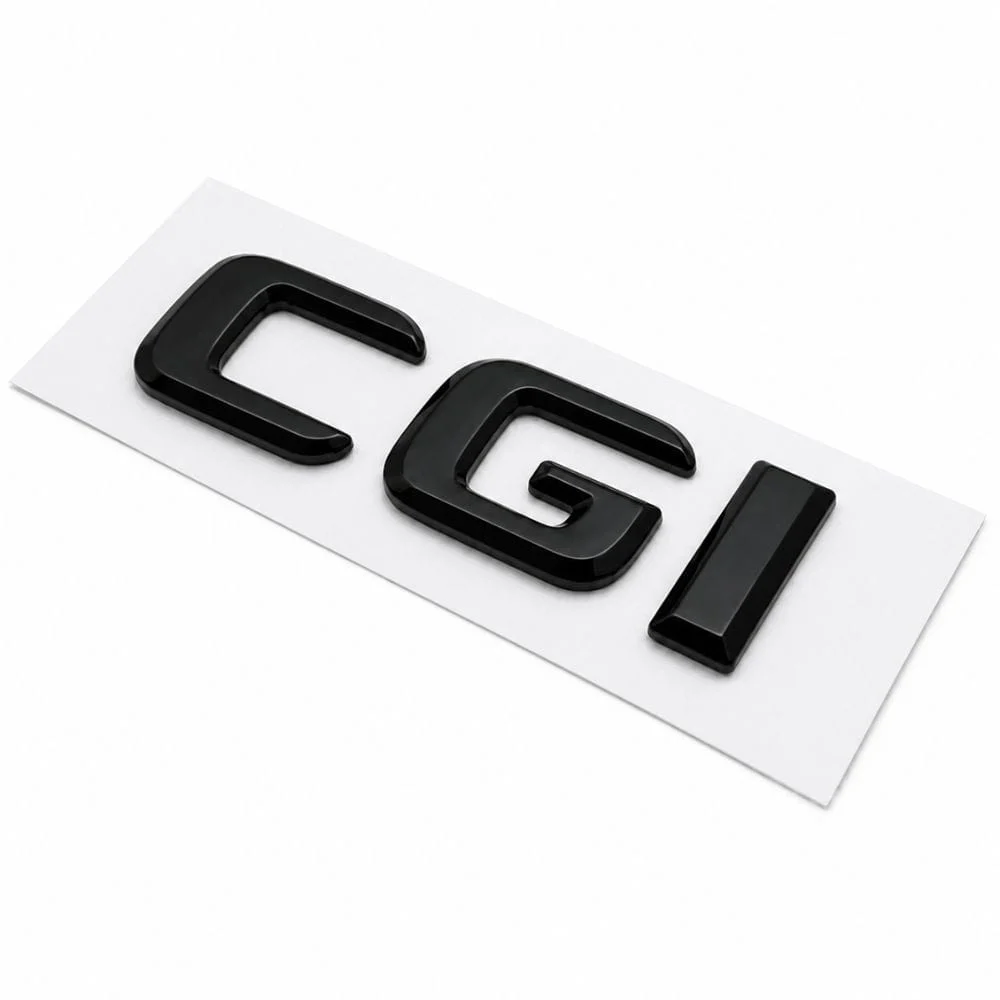 Insignia CGI negra para maletero de Mercedes Benz