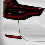 Emblema X3 cromado para portón trasero de BMW estilo M Lite